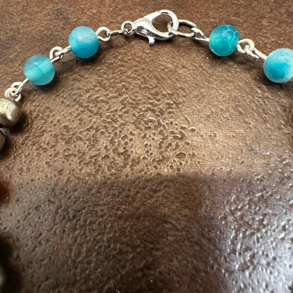 Handmade Different Colors Of Matt Agate Bracelet. - Picture 6 of 8